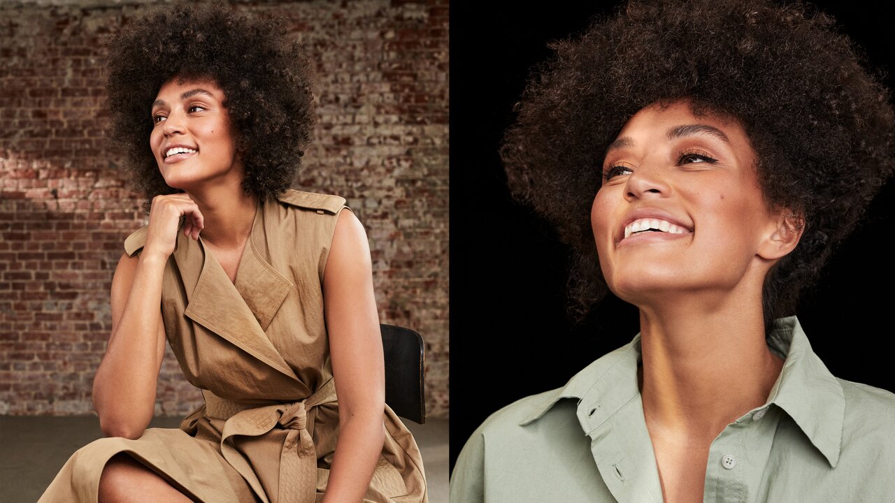 Locken werden 2023 selbstbewusst betont Afro-Look 2023