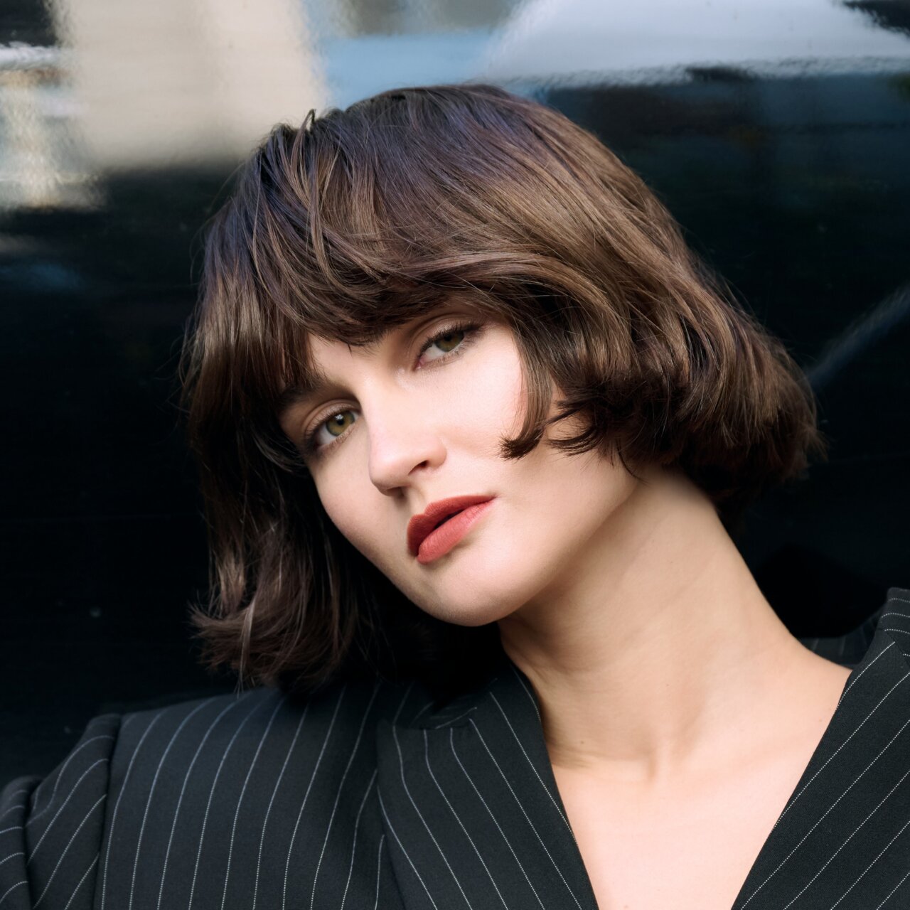 Make-up-Trend Soft Lip Contour mit natürlichem Teint, dezent betonten Lippen und weichem, konturiertem Look