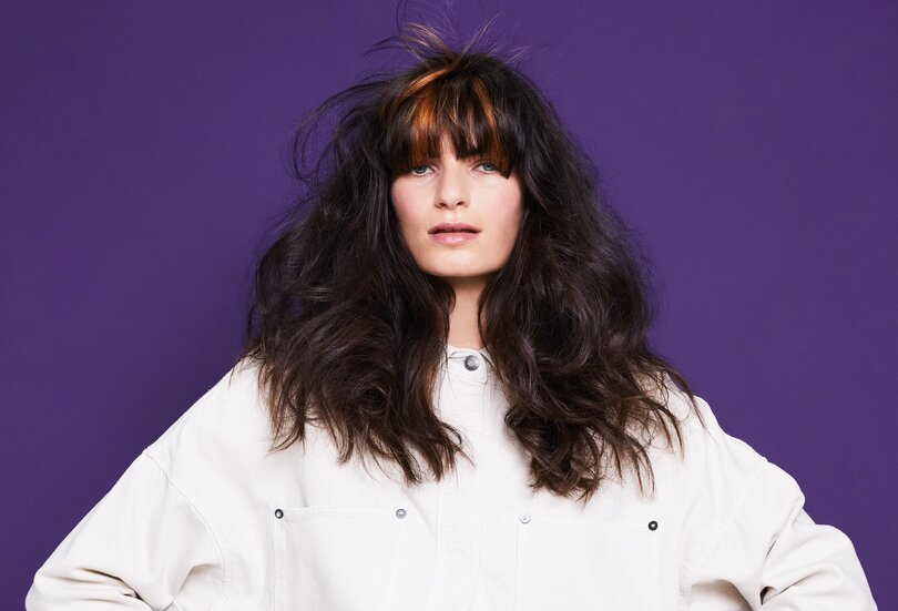 Mit einem Money Piece werden auch lange Haare zur modernen Frisur Moderne Frisuren 2022