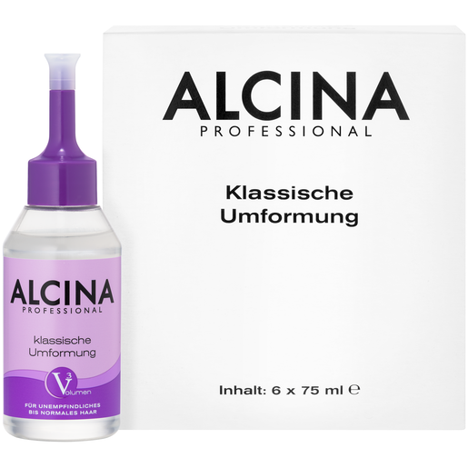 Faltverpackung und Tube ALCINA klassische Umformung bei unbehandelten bis normalen Haaren