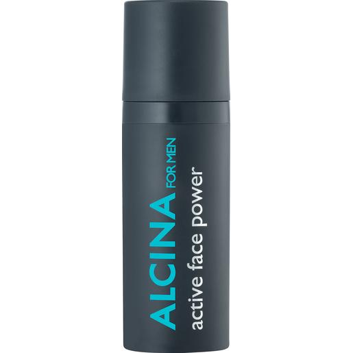 Pumpspender ALCINA for men Active Face Power spendet Feuchtigkeit in der Größe 50ml