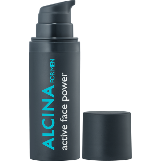 Pumpspender ALCINA for men Active Face Power spendet Feuchtigkeit in der Größe 50ml