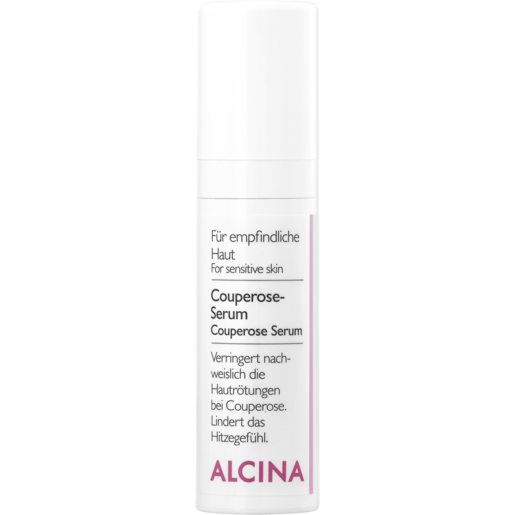 Pumpspender ALCINA Couperose Serum  verringert Hautrötungen in der Größe 30ml