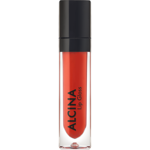 geschlossener Lippenstift ALCINA Lip Gloss Shiny für einen intensiven Farbglanz und mehr Lippenvolumen in der Farbe rot