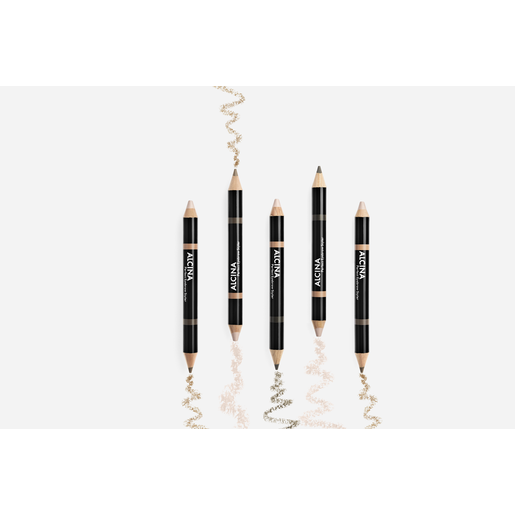 Augenbrauenstifte und Abriebe ALCINA Perfect Eyebrow Styler für optisch dichtere und schön geformte Augenbrauen in den Farben dark und light