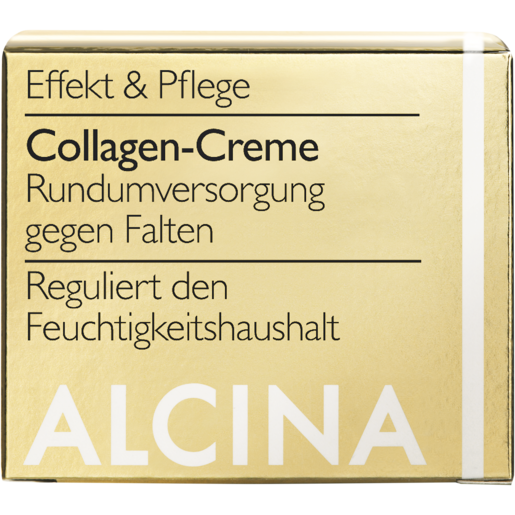 Faltschachtel ALCINA Collagen-Creme für Linien und Fältchen