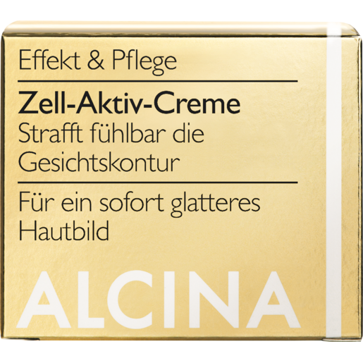 Faltschachtel ALCINA Zell-Aktiv-Creme für ein sofort glatteres Hautbild in der Größe 50ml