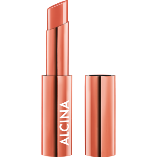 offener Lippenstift ALCINA Nutri Lipstylo 3-in-1: Color, Care & Shine in der Farbe Peach 