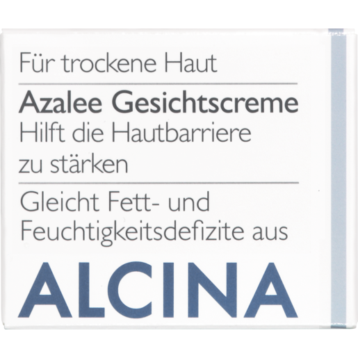 ALCINA Azalee Gesichtscreme Faltverpackung ALCINA Azalee Gesichtscreme hilft die Hautbarriere zu stärken in der Größe 15ml