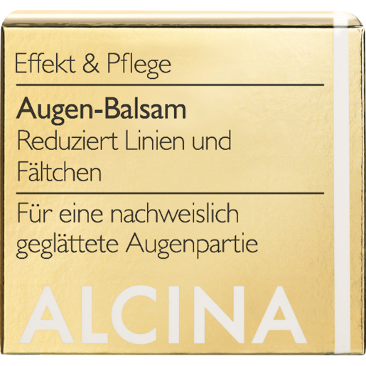 Faltverpackung ALCINA Augen-Balsam für Alters- oder stressbedingte Linien und Fältchen
