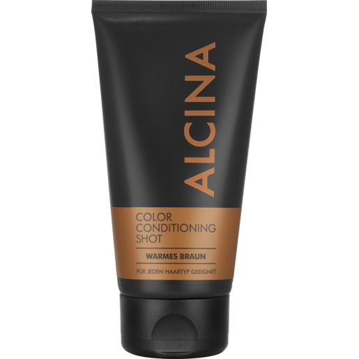 Produktabbildung Tube ALCINA Color-Conditioning-Shot Warmes Braun in der Größe 150 ml für eine intensive Farbauffrischung