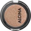 ALCINA intensiver Lidschatten mit metallischen Farbpigmenten in der Farbe cosmic cookie - eine goldbraune Farbnuance