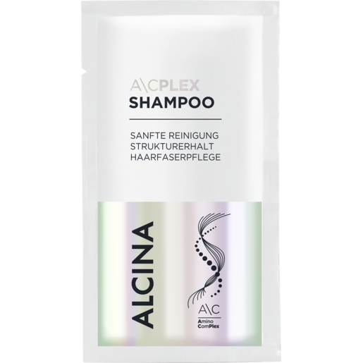 Produktabbildung Probensachet ALCINA A\CPLEX Shampoo in der Größe 10 ml
