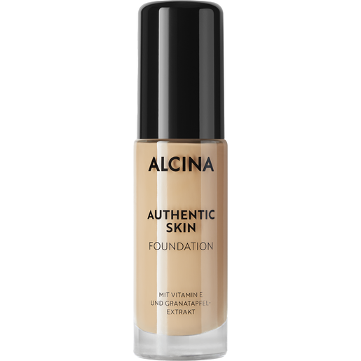 ALCINA Authentic Skin Foundation für ein perfektioniertes Hautbild in der Farbe light