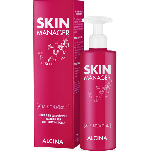 ALCINA Skin Manager AHA Effekt-Tonic bei Unreinheiten und Pigmentflecken in der Größe 190ml