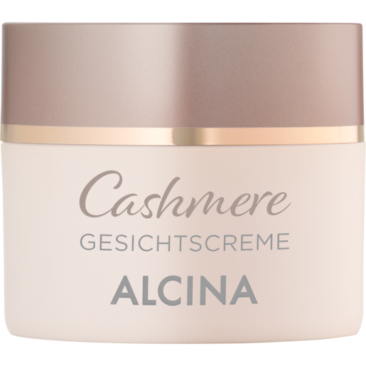 Tiegel ALCINA Cashmere Gesichtscreme für trockene und strapazierte Haut in der Größe 50ml 
