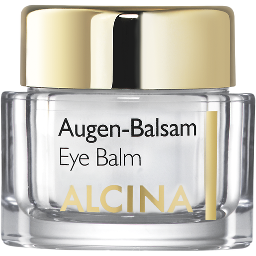 Tube ALCINA Augen-Balsam für ein glattes, verjüngtes Aussehen in der Größe 15ml