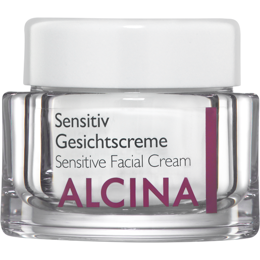 tiegel ALCINA Sensitiv Gesichtscreme für eine gereizte Haut in der Größe 50ml