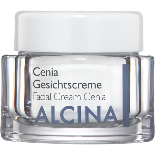 Tube ALCINA Cenia Gesichtscreme für Feuchtigkeitsmangel der Haut in der Größe 50ml