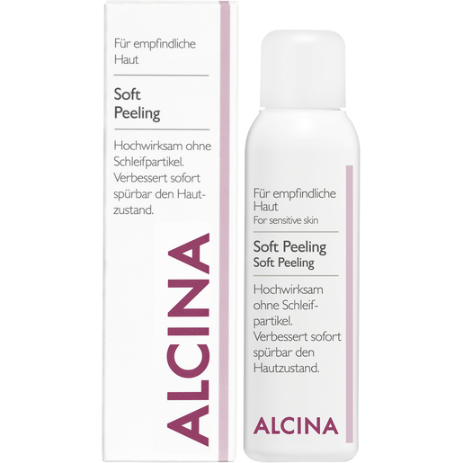 ALCINA Soft Peeling bei Couperose und Hautunreinheiten