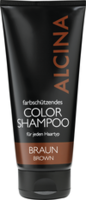 Tube ALCINA Color Shampoo für eine Farbauffrischung in der Farbe Braun in der Größe 200ml