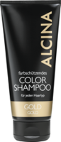 Tube ALCINA Color Shampoo für eine Farbauffrischung in der Farbe Gold in der Größe 200ml