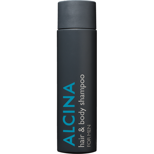 Tube ALCINA for men Hair & Body Shampoo für eine milde Reinigung von Haut und Haar in der Größe 250ml