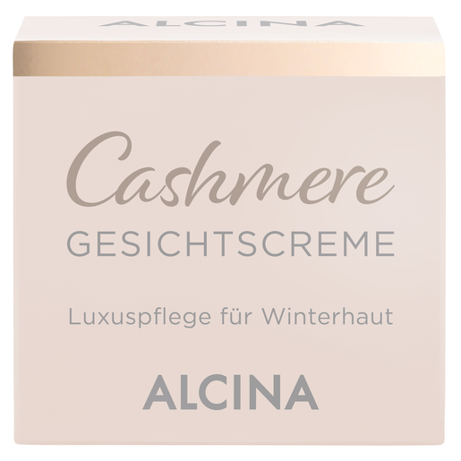 Produktabbildung Faltschachtel ALCINA Cashmere Gesichtscreme in der Größe 50 ml