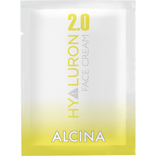 Probensachet ALCINA Hyaluron 2.0 Face Cream für ein spürbar pralleres Hautbild, Inhalt 2 ml