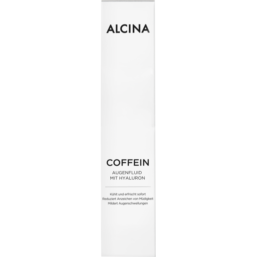 Produktabbildung Faltschachtel ALCINA Coffein Augenfluid für eine strahlende Augenpartie