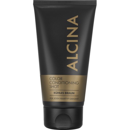 Produktabbildung Tube ALCINA Color-Conditioning-Shot Kühles Braun in der Größe 150 ml für eine intensive Farbauffrischung