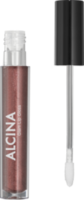 Offener ALCINA Glam Lip Gloss mit Applikator, in einem schimmernden, rosé-braunen Farbton