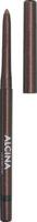 Offener ALCINA 2 in 1 Lip & Eye Liner mit Deckel. Schimmernde, geschmeidige Textur in der Farbe glam brown.