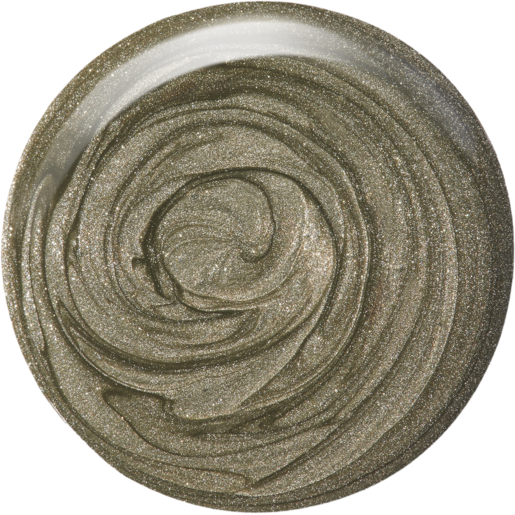 Ein runder Klecks in Nahaufnahme vom ALCINA Nagellack Metallic Moon als Trendfarbe im Herbst und Winter 2025 2026