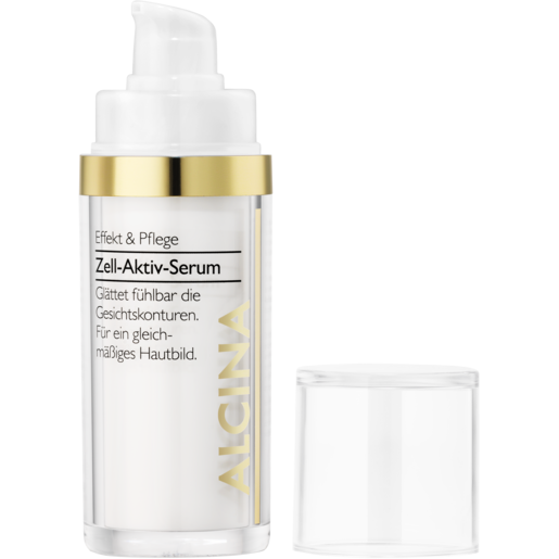 offener Pumpspender ALCINA Zell-Aktiv-Serum für jeden Hauttypen geeignet in der Größe 30ml