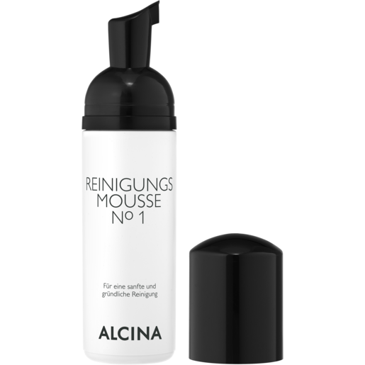offener Pumpspender ALCINA Reinigungsmousse N°1 für jeden Hauttypen geeignet in der Größe 150ml