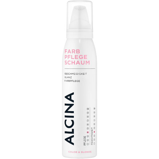 Pumpspender ALCINA Farbpflege-Schaum Aerosol für coloriertes Haar in der Größe 150ml