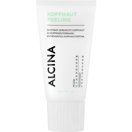 Produktabbildung Tube stehend ALCINA Kopfhaut-Peeling  in der Größe 150 ml