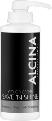 Pumpspender ALCINA Color Creme Save'n Shine schützt das Haar nach der Färbung in der Größe 500ml