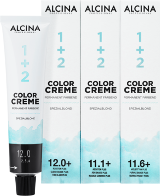 ALCINA Color Creme - Permanent färbend Spezialblond Tube ALCINA Color Creme - Permanent färbend Spezialblond Gruppe in Klarton, Aschton und Violetton in 60ml