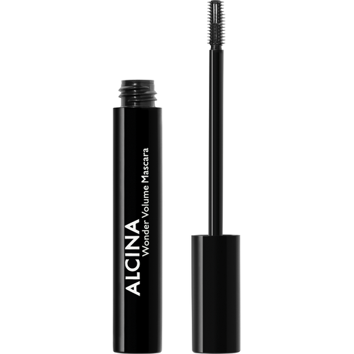 Mascarabürste ALCINA Wonder Volume Mascara für maximales Volumen in der Farbe schwarz