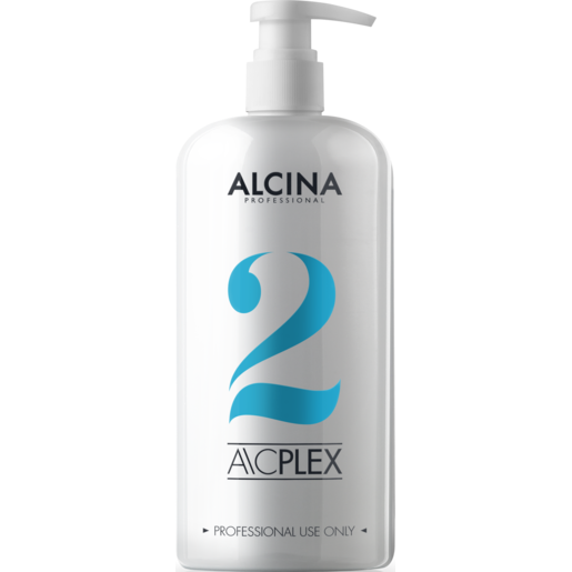 Pumpspender ALCINA A\C Plex Step 2 schützt die Haarstruktur und beugt Haarbruch während des Blondier- oder Färbeprozesses vor in 500ml